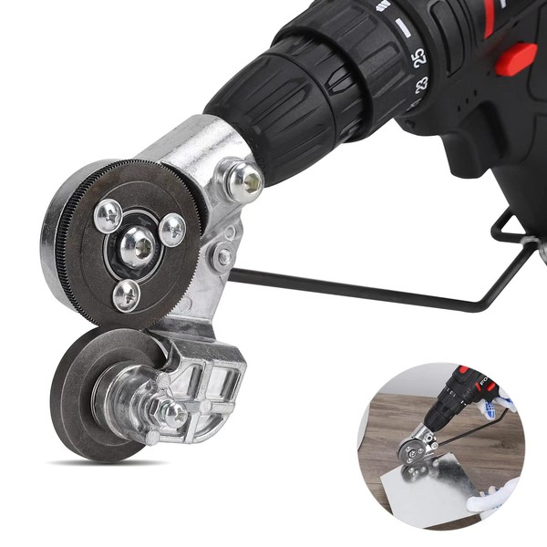 Upgraded Electric Drill Plate Cutter, 2023 Newest Metal Nibbler Drill