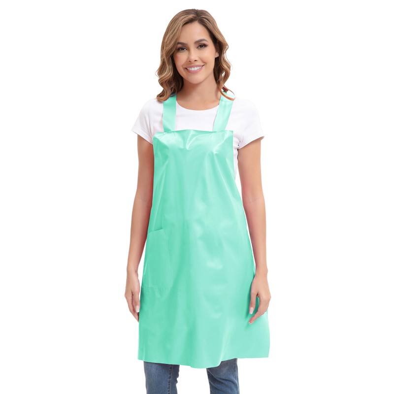 Nanxson Unisex TPU wasserdichte Schürze Leichte Dünn Schürze Arbeitsschürze mit