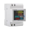 diymore Electricity Meter DIN Rail 1 Phase AC 40-300V 100A