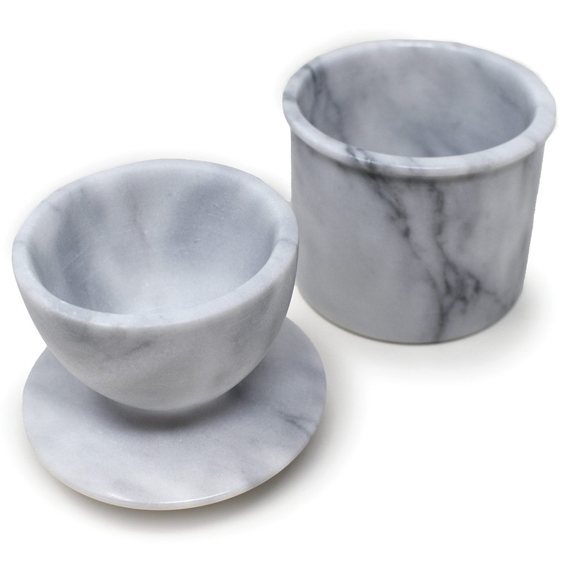 Norpro Marble Butter Keeper,Off-White