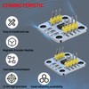 Podazz 5pcs AS5600 Magnetic Encoder 12bit 3.3V High Precision Magnetic