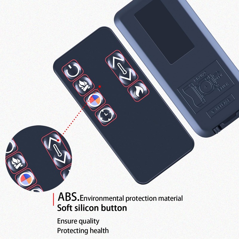 TCNOUMT Replacement Remote Control Compatible with Real Fire Electric Fireplace