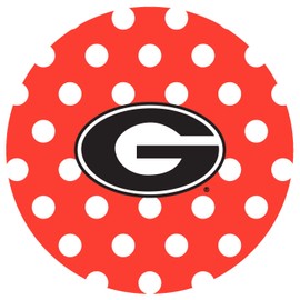 Thirstystone Stoneware Coaster Set, University of Georgia Dots