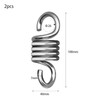 JTOOYS 2 Pieces Hammock Spring, Hardened Galvanized Steel Extension Spring