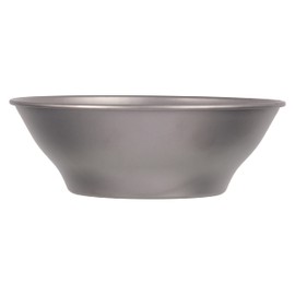 Lifeventure Superlight Titanium Camping Bowl With Storage Pouch – Ultra Lightweight Ideal For Camping Or Travel, Silver