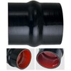 2.5" ID Silicone Hump Hose Coupler with 2 Tension Heavy-Duty
