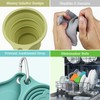 IYYI Collapsible Cup for Traveling, Silicone Camping Cup, Foldable Cup