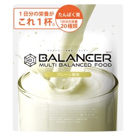 BALANCER バランサー 510g プレーン風味 30杯分 20種類の栄養1日分が摂れる 栄養ドリンク 人工甘味料不使用 置き換え ダイエット