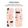 GeekShare Cute Plush Protective Case Cover Compatible with Standard Switch