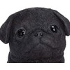 Vivid Arts Pet Pals Black Pug Puppy | Resin Home