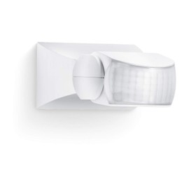 Steinel Infrared Motion Sensor IS 1 white, 120° Motion Detector, 10 m Range, IP 54, splashproof, max. 500 W or 4 LEDs