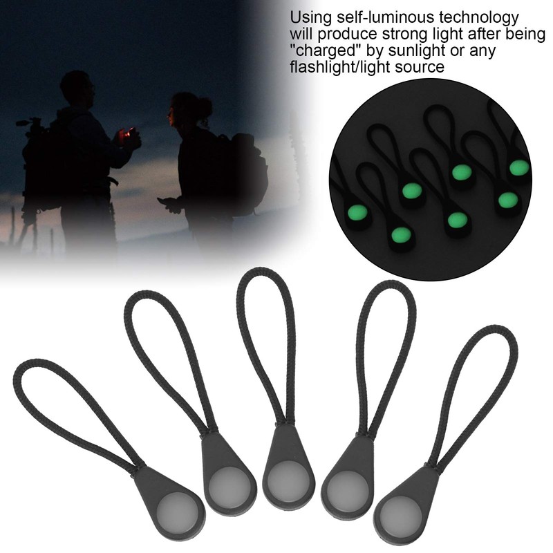 Keenso Zipper Extender 20 Pieces Zipper Puller for Backpack Anti