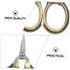 COHEALI Quality Embroidery Scissors Metal Trimmer Thread Trimming Tool Mini