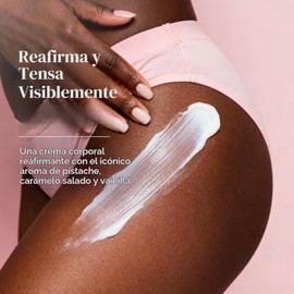Divine Derriere- Crema corporal brasileña, crema corporal reafirmante y reafirmante con Volufiline que ayuda a reducir la apariencia de las líneas de 