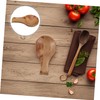 Ciieeo Wood Spoon Rest for Stove Wood Spoon Holder for
