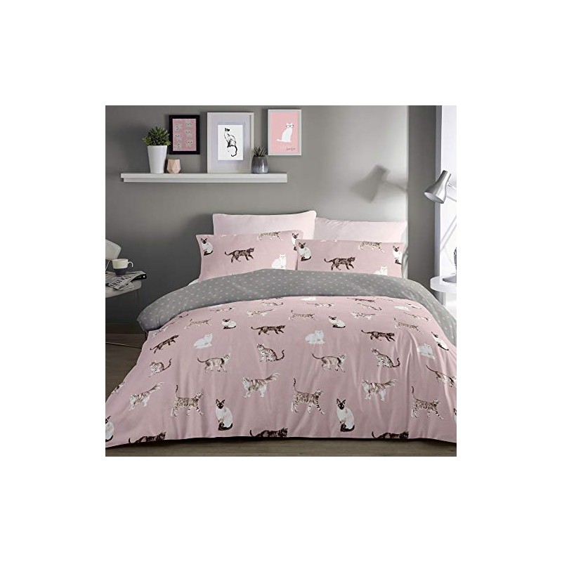 Fusion - Cats - Easy Care Duvet Cover Set -