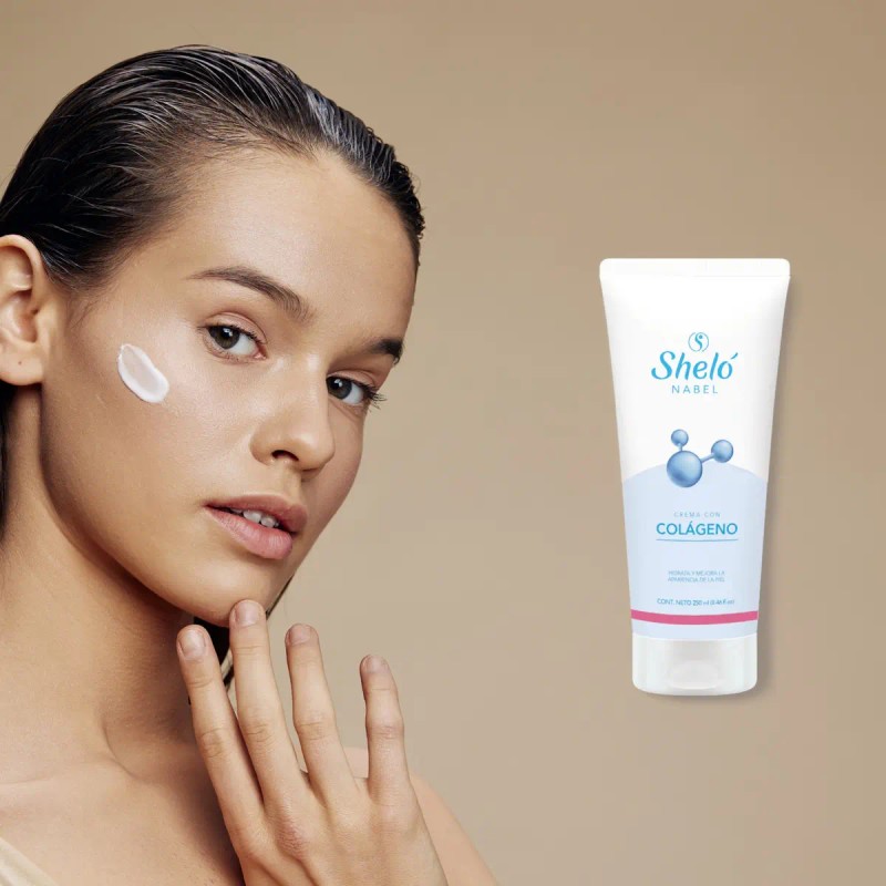 Sheló Nabel Crema Facial Colágeno Luminosidad Elastic