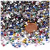 The Crafts Outlet 5,050pc Rhinestones Round 2mm Tiny for Nails