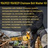 90639221 90618229 Chainsaw Bolt Washer Kit Replacement for DeWalt Chainsaw