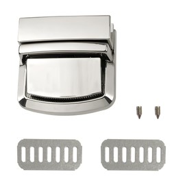 Lock Fashion Beautiful Push Lock for DIY Handbags, Purse Push Lock Metal Closure, Bag Closure Catch for Leather Bags and Handbags Accessories, Suitable for Bags Crafts and Repairs