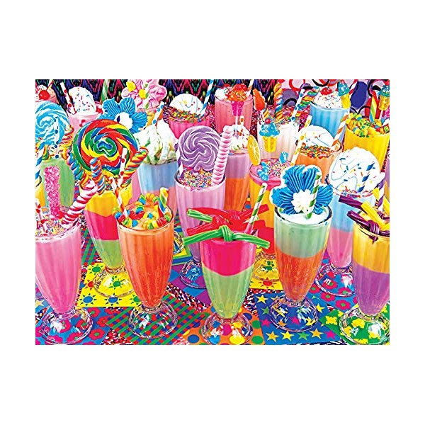 LPF Sugary Shakes 500 Piece Colorluxe Premium Jigsaw Puzzle