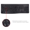 2Pcs Russian Keyboard Stickers for PC Computer Mac Laptop Desktop