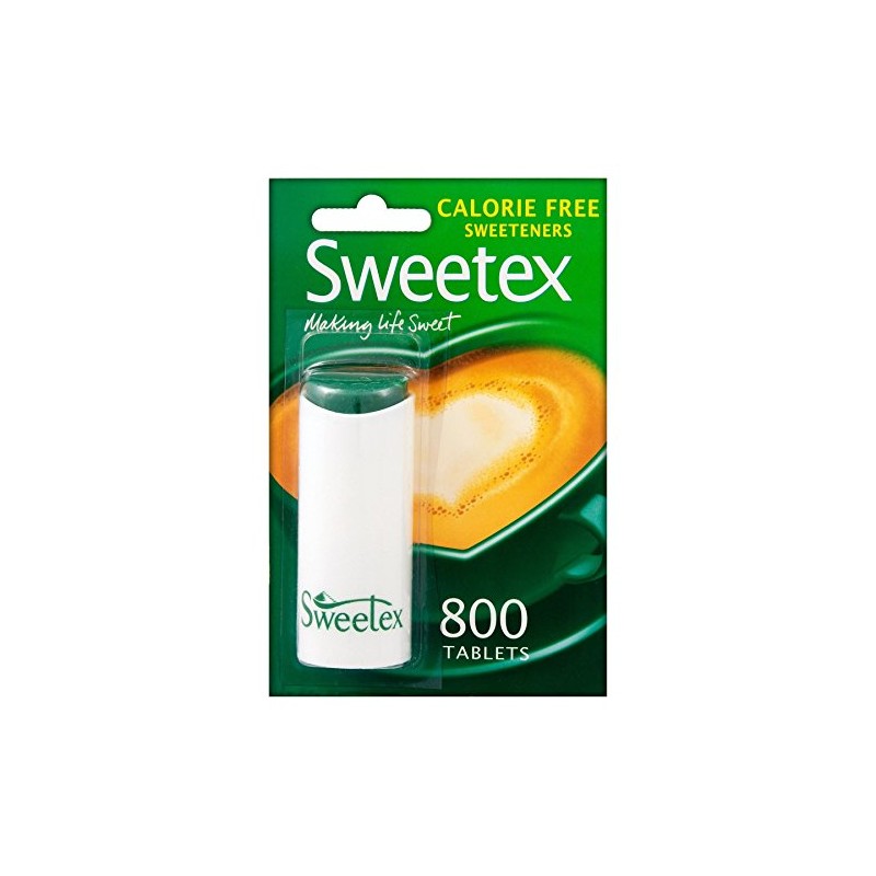 12 x Sweetex Calorie Free Sweeteners 800 Tablets