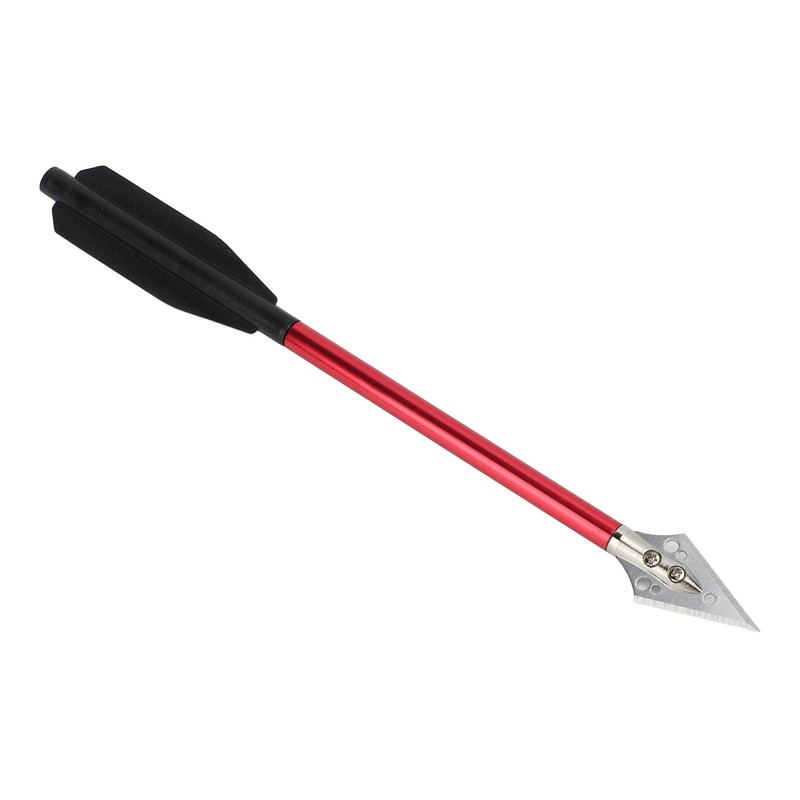 6Pcs Crossbow Arrows Double Screw Fixing Aluminum Alloy Shooting Bow