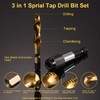 THINKWORK Combination Drill Tap & Tap Bit Set, 3-in-1 Titanium
