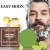 EAST MOON 1/2/4pcs Bergamot Men's Shaving Soap, deep cleansing and