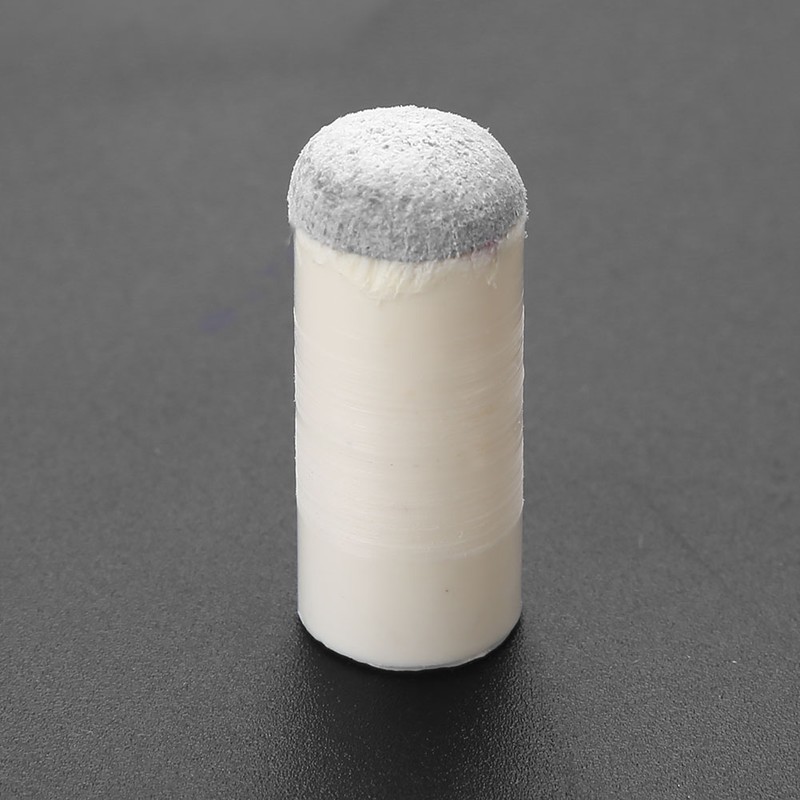 100Pcs Durable Plastic Billiard Replacement Pool Cue Tips Lot Accessory(13MM)
