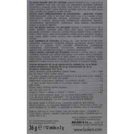 BOLERO Advanced Hydration Sticks FID56940 Red Grape 12