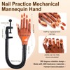 Pratice Hand for Acrylic Nails, Acrylic Nail Kit, Liquid Monomer