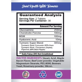 Pet Supplements Joint Care for Cats - CAT Turmeric for Joint Health - Advanced Joint Support - cat Turmeric - 2 Bottles (120 Tablets)