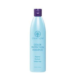 Ovation Color Therapy Shampoo - Salon Quality, Sulfate Free Shampoo with Natural Ingredients including Keratin, Argon Oil to Gently Cleanse Hair while