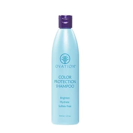Ovation Color Therapy Shampoo - Salon Quality, Sulfate Free Shampoo with Natural Ingredients including Keratin, Argon Oil to Gently Cleanse Hair while