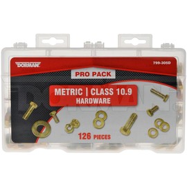 DORMAN Pro Pack Metric Class 10.9 Hardware, 126 Pieces