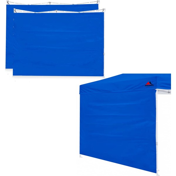 SCOCANOPY SunWall for 10x10 Pop Up Canopy Frame, 3 Pack
