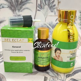 Duo Bel Eclat Kenacol Skin Care Solution Oil & Extra White Serum Oil 💯Effective