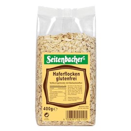 Seitenbacher Oatmeal, delicate, large leaves, gluten-free, 3 x 400 g