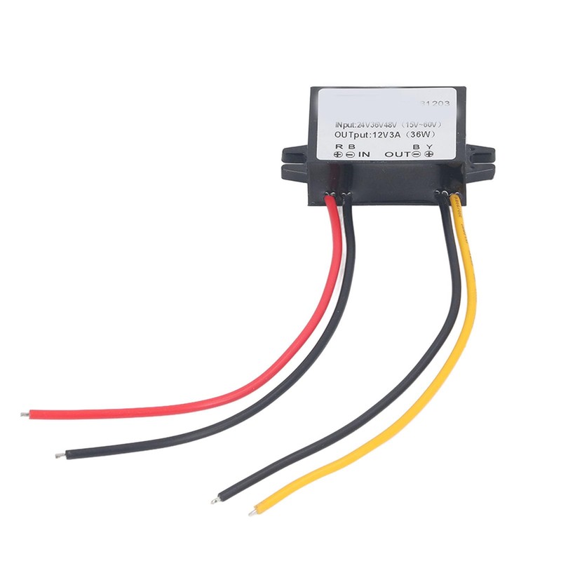 DC 24V 36V 48V 15-60V Step Down auf 12V 3a