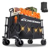 EchoSmile Collapsible Foldable Extended Wagon with 500lbs Weight Capacity, 300L