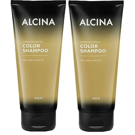 Alcina Colour Shampoo Gold 200 ml Pack of 2