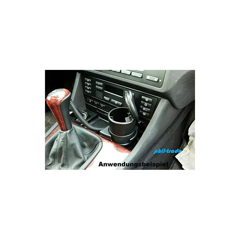 Philtrade Cup Holder Ashtray with Spring Mechanism for Lid