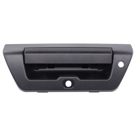 MOTOKU Rear Tailgate Handle and Reverse Rear View Backup Camera with Extension Cable Wiring Harness Kit for Ford F-150 2015-2018