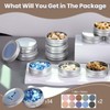 LIYAR 2 oz Tins with Lids 14 Pack, Empty Salve