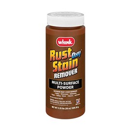 Whink Rust Oxy Stain Remover, Multi-Surface Powder for Outdoor Stain Removal, 2.25 lb