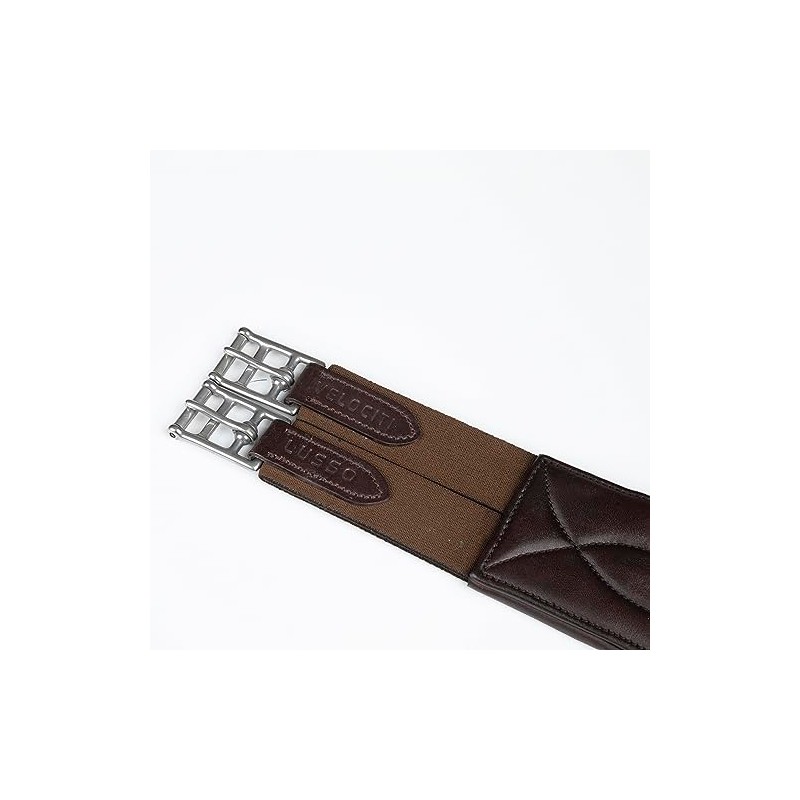 Shires Velociti Lusso Anatomical Girth - Havana 46"