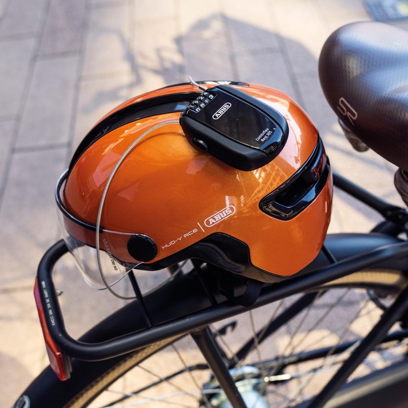 ABUS Combiflex Cable Lock - Lock for securing skis, Helmet,