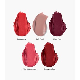 Tropic Skincare Ltd. KISS ME QUICK lipstick, Peony Pop (A sheer-finish soft pink) / #cb8087 / Kiss Me Quick